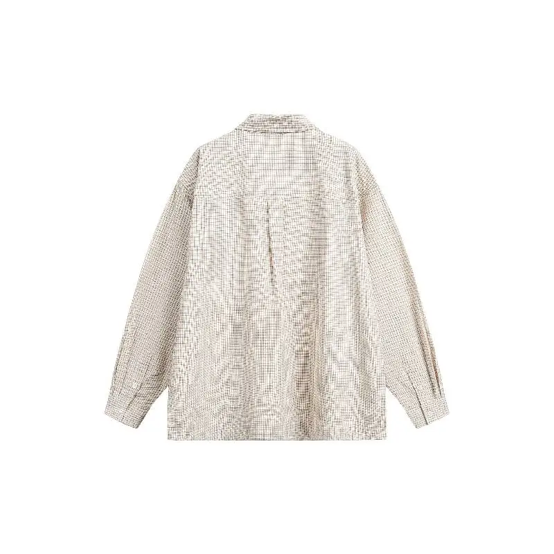 Fashionable Loose Combed Cotton Shirt-1