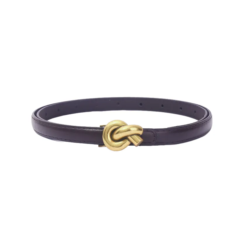 Retro Simple Leather Belt-0