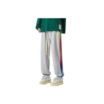 Trendy Sports Striped Pants