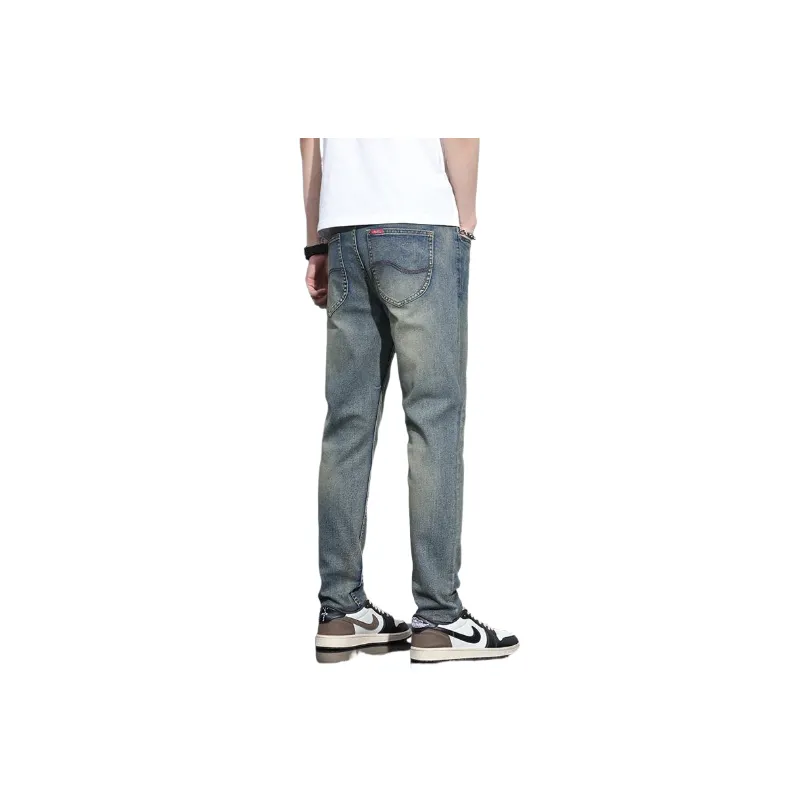 Basics Washed Jeans-1