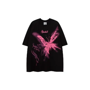 Casual Loose Combed Cotton T-Shirt