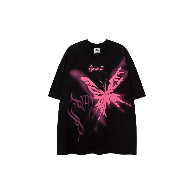 Casual Loose Combed Cotton T-Shirt-4
