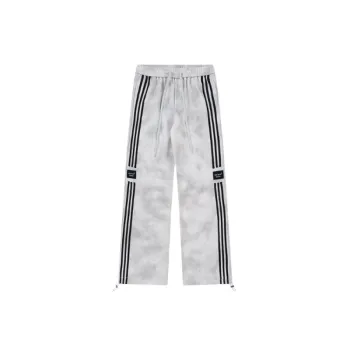 Retro Distressed Casual Knit Sweatpants