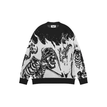 Casual Skull Sweater
