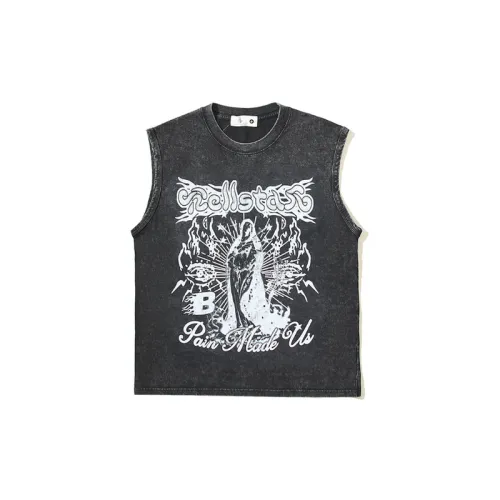 Retro Oversize Sleeveless Vest