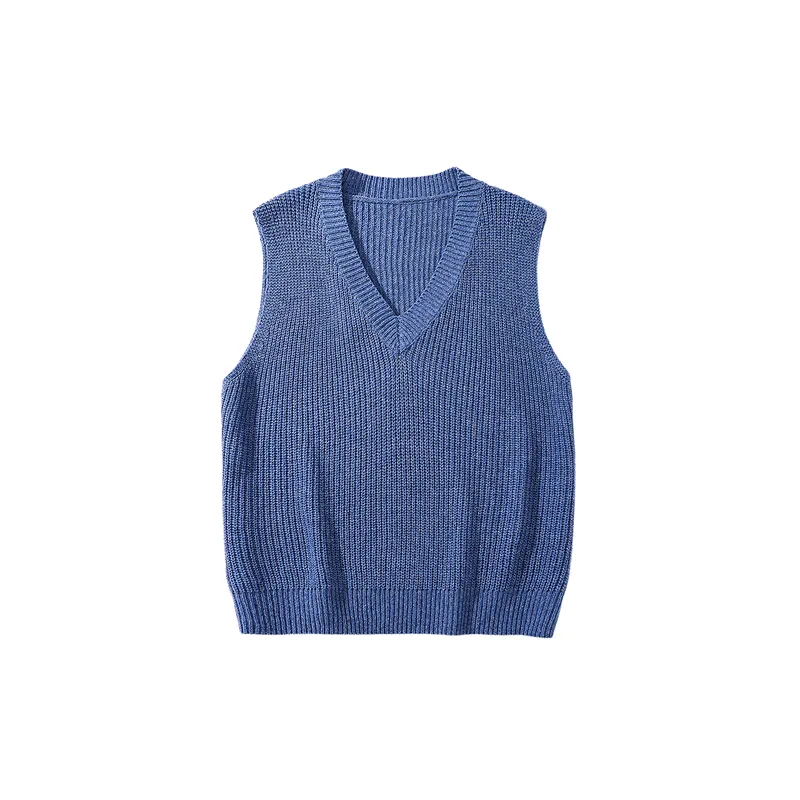 Fashionable Loose Corduroy Vest-4