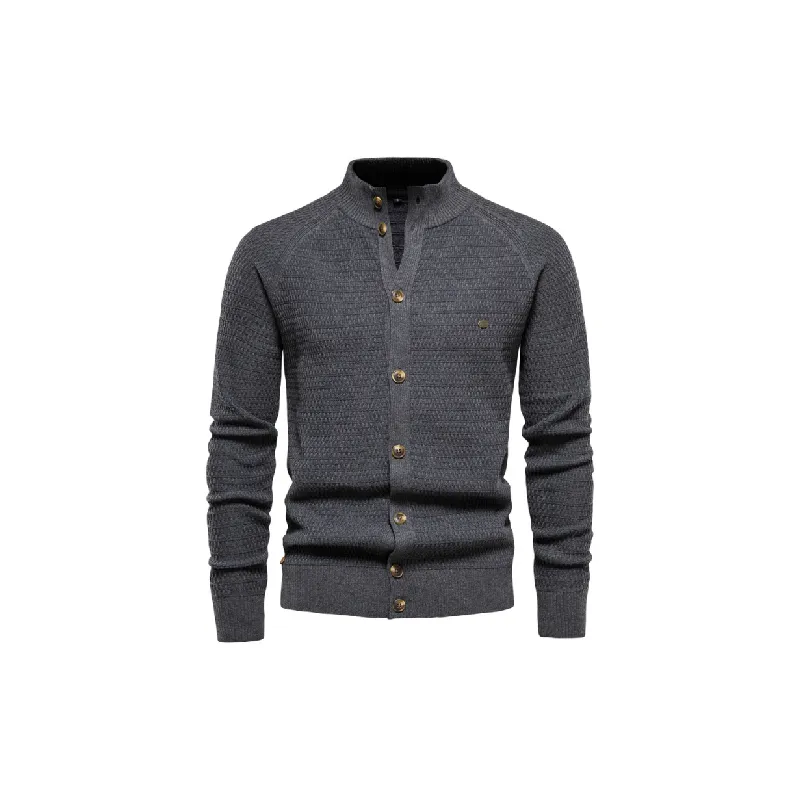 Plain Business Sweater-8