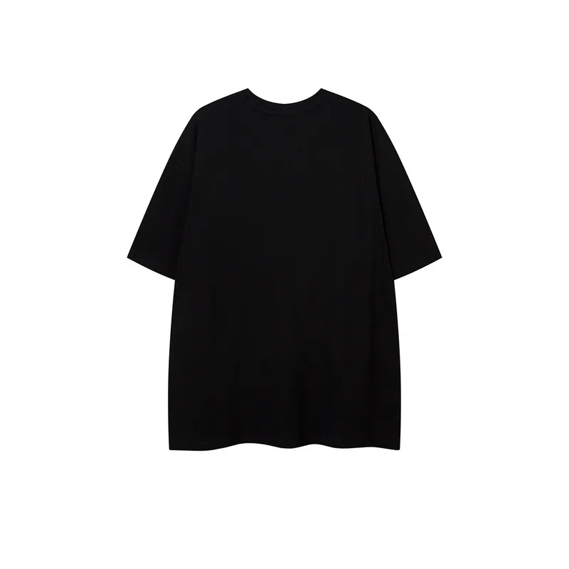 Butterfly Denim Patch T Shirt-1