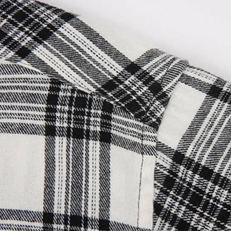Fashionable Simple Cotton Blended Fabric Shirt-6