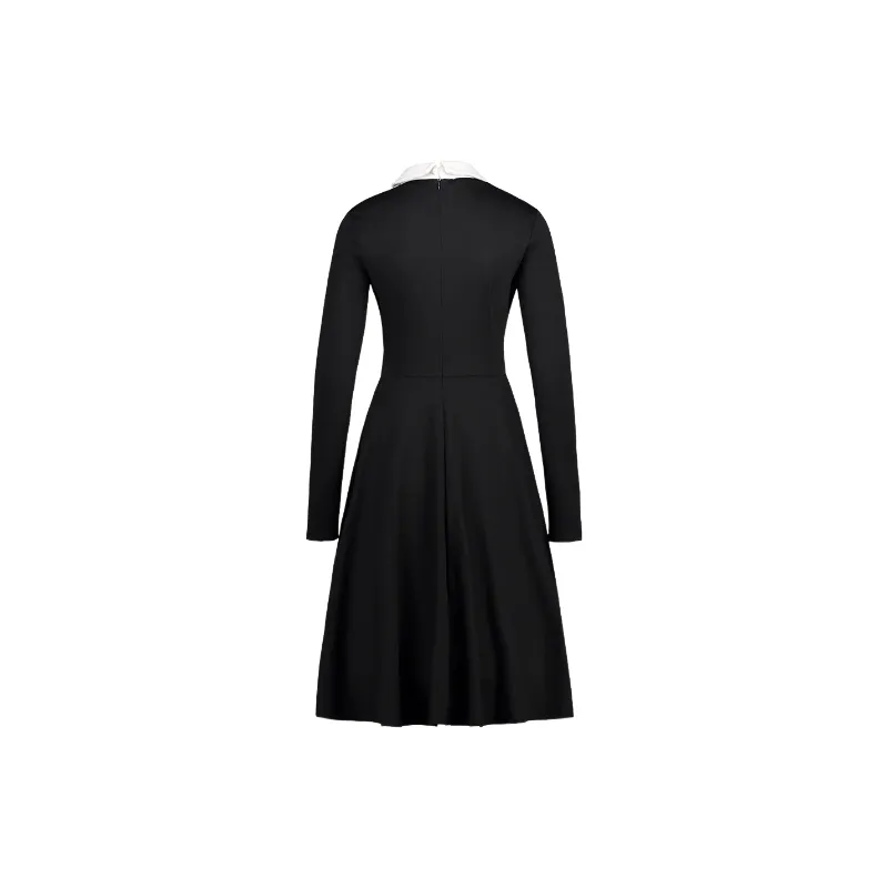 Basics Plain Cotton Dress Women-1