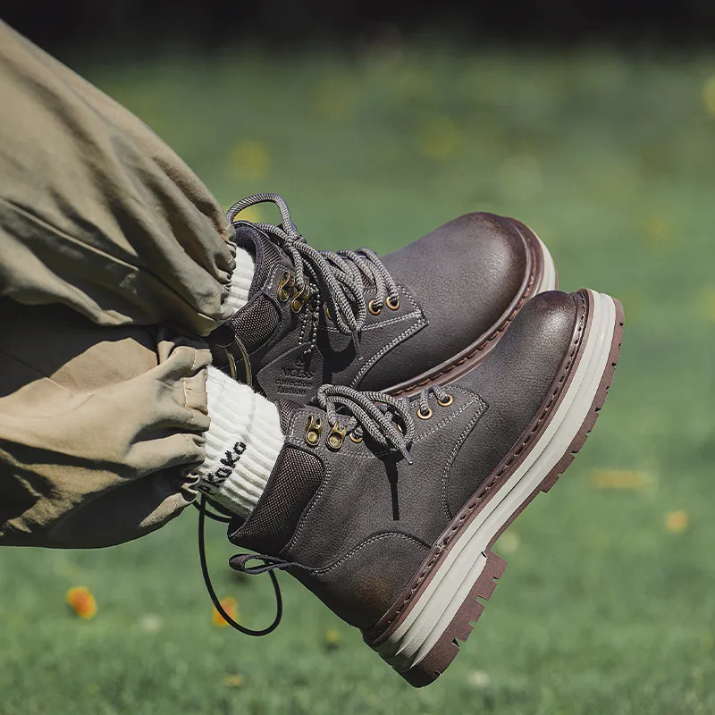 Loose Casual Outdoor Boots-2