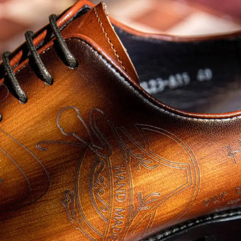 Simple Plain Dress Shoes-7