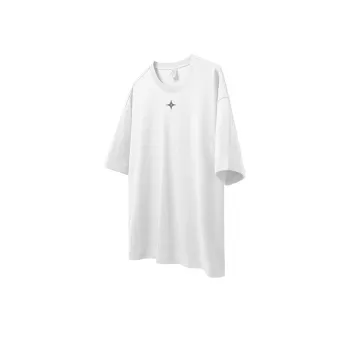 Star Printed Reflective T Shirt