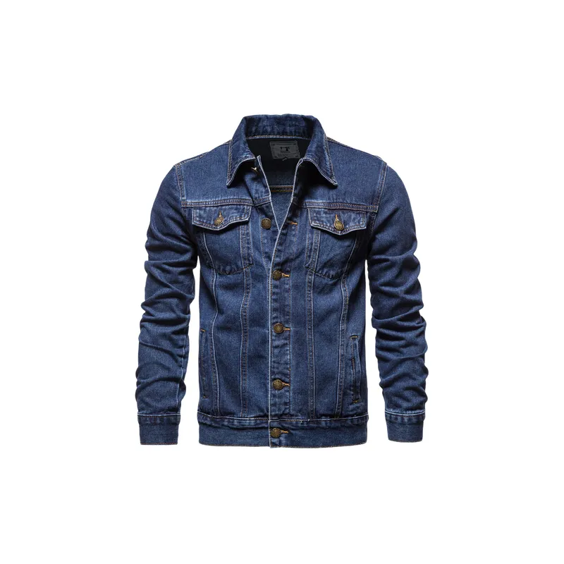 Casual Fashionable Denim Jacket-1