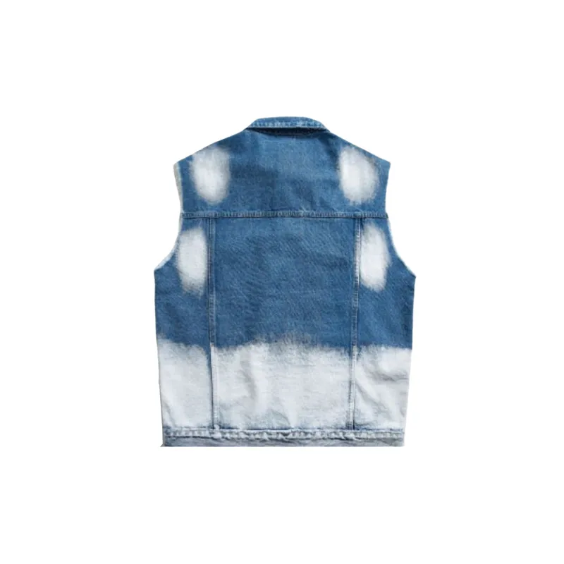 Denim Washed Trendy Vest-1