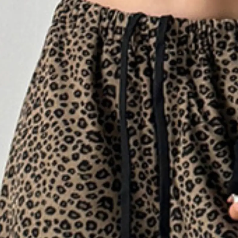 Funky Loose Polyester Baggy Casual Pants Women-2