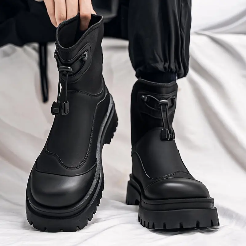 Sporty Retro Martin Boot-1