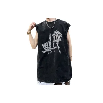 Selected Retro Cartoon Trendy Sports Vest