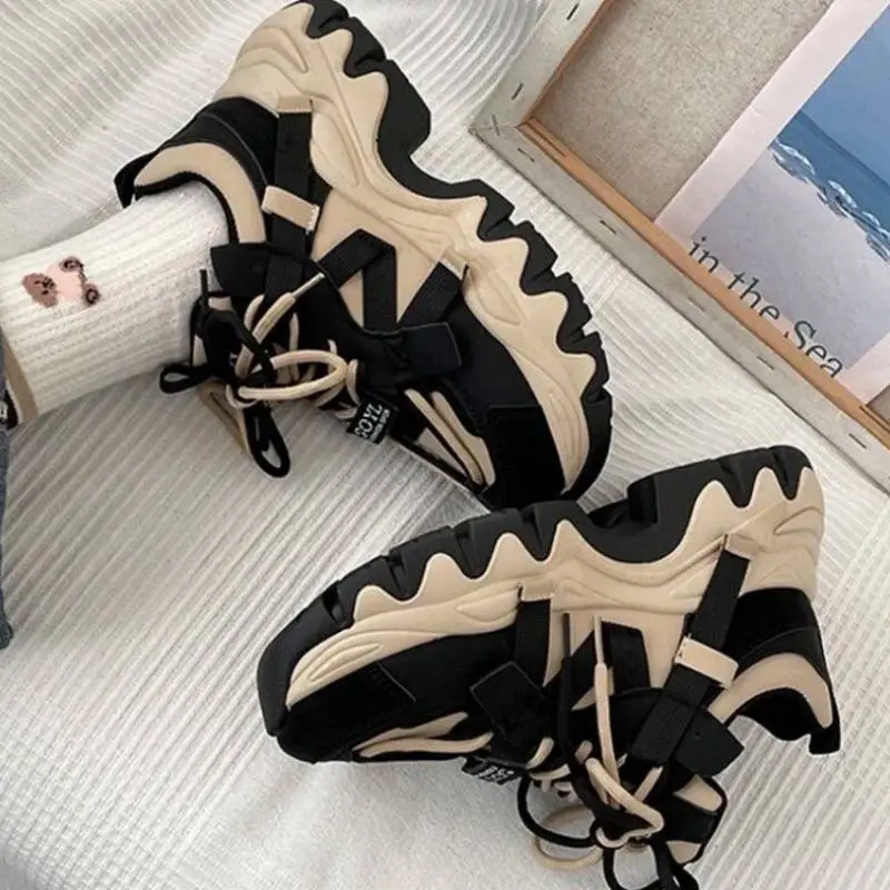 Fashionable Sporty Chunky Sneakers-1