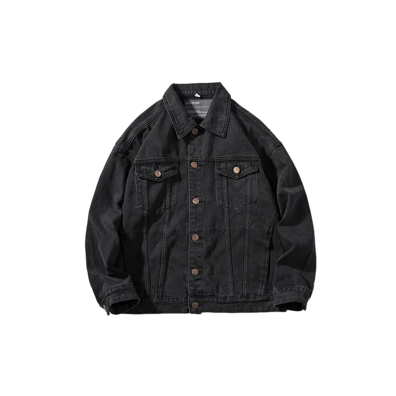 Breathable Loose Denim Jacket-2
