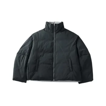 Fashionable Warming Blended Synthetic Fabrics Quilted Jacket