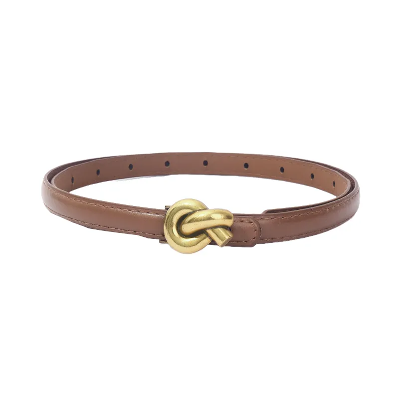 Retro Simple Leather Belt-2