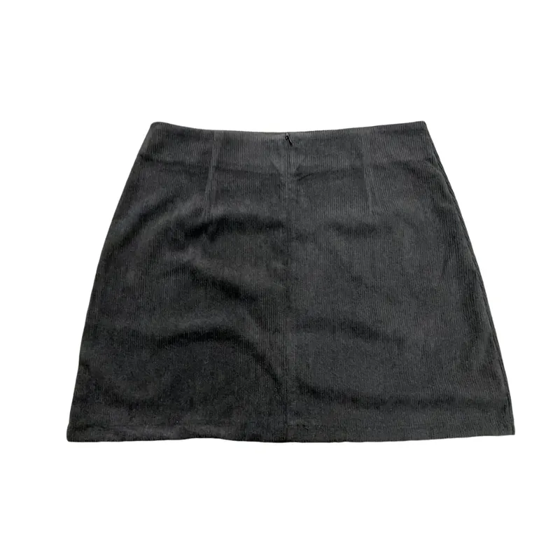 Fashionable Plain Spandex Casual Skirt Women-3