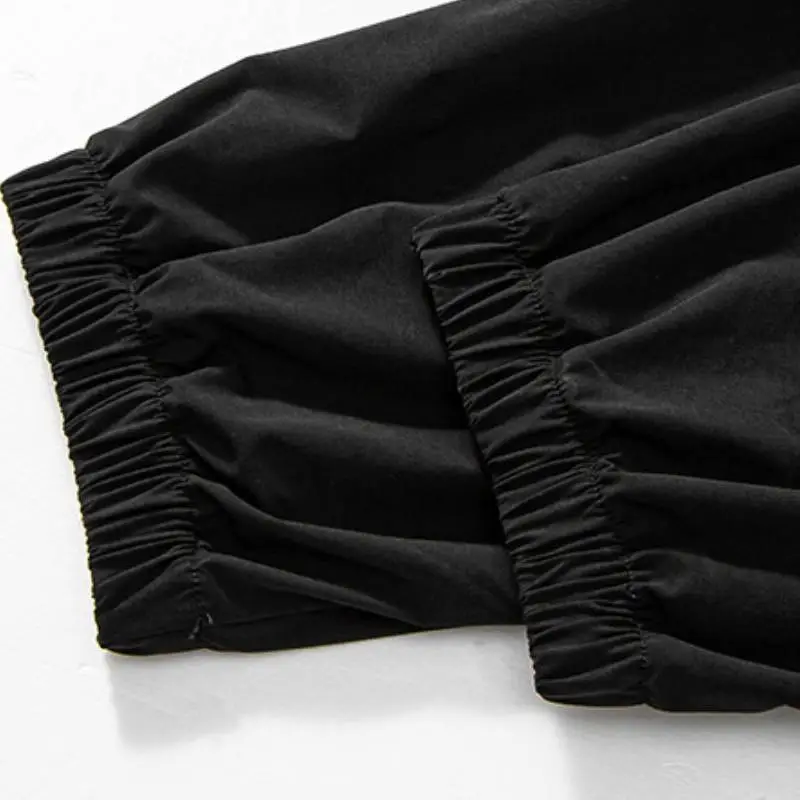 Sports Loose Nylon Casual Pants-11