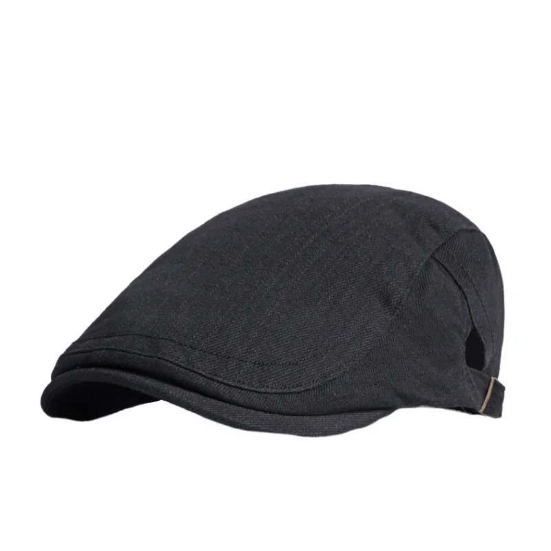 Simple Plain Beret Man-2