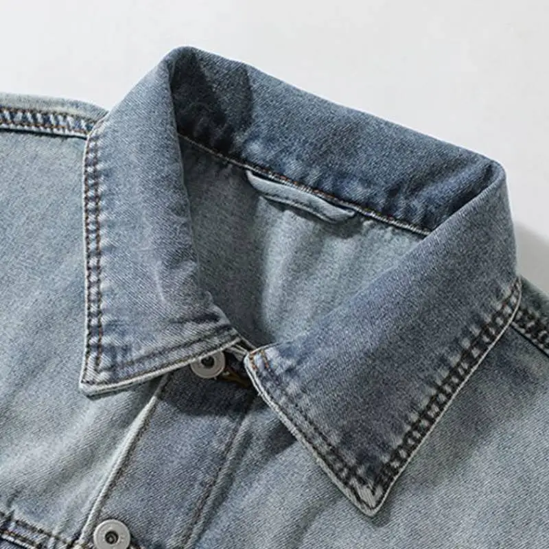 Retro Washed Loose Jacket-3