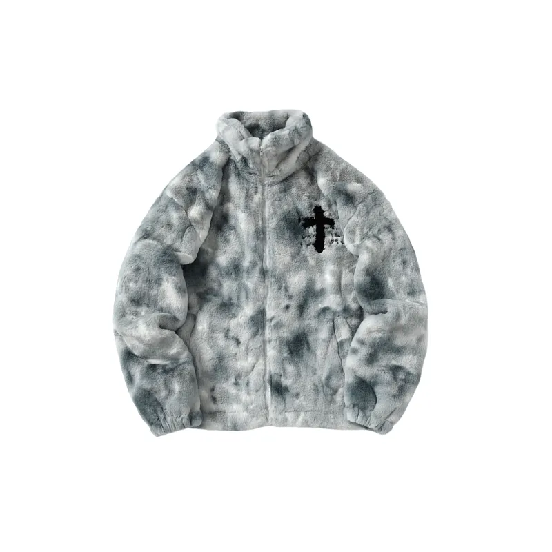 Fashionable Embroidered Quilted Jacket-0