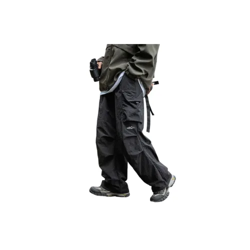 Retro Waterproof Loose Cargo Pants