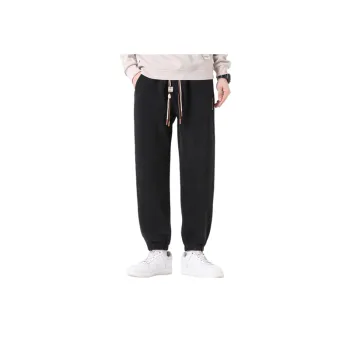 Stitching Drawstring Sports Pants