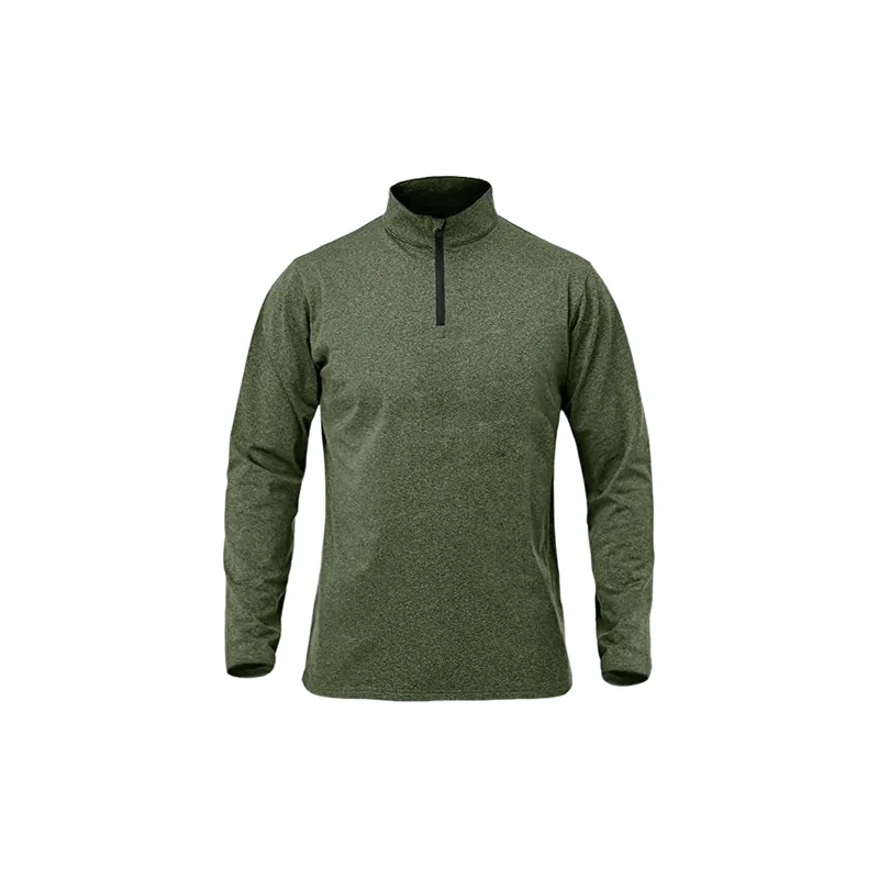 Plain Breathable Blended Synthetic Fabrics Polo-3