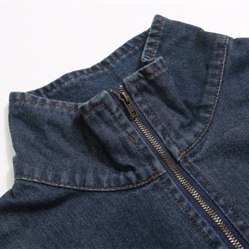 Retro Embroidery Loose Polo-4