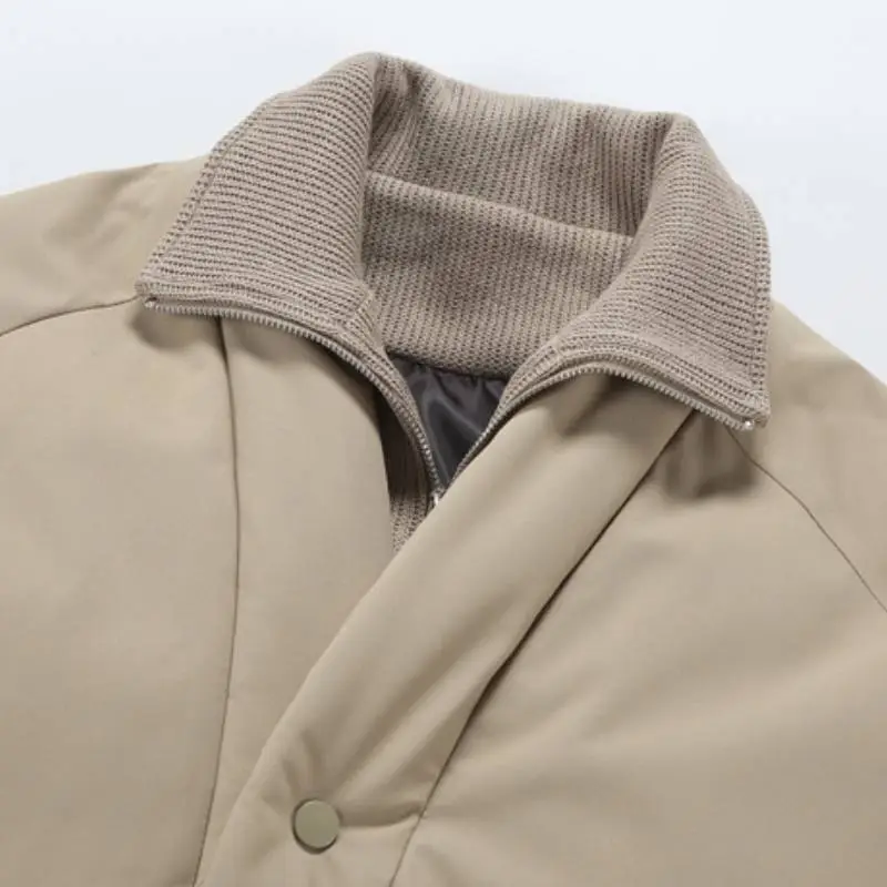 Simple Trendy Quilted Jacket-9