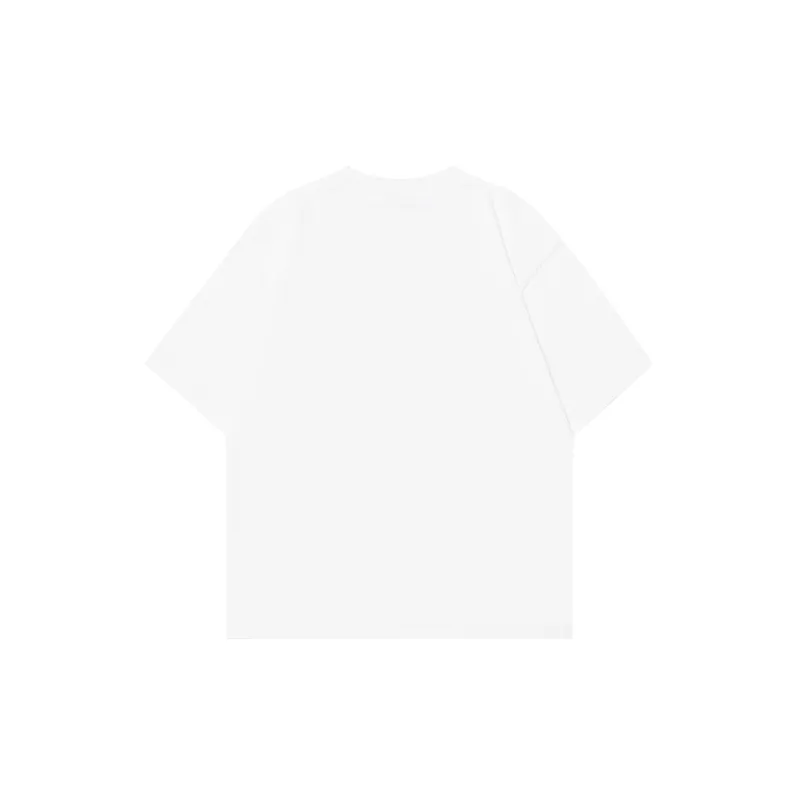 Retro Print 100% Cotton T-Shirt-1