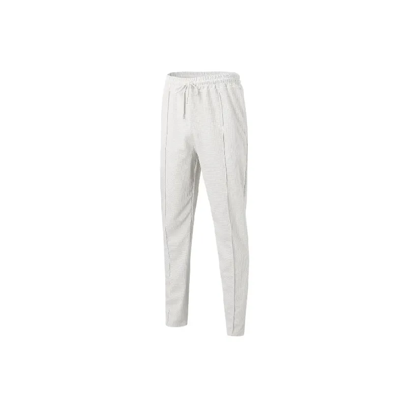 Sporty Simple Polyester Casual Pants-1