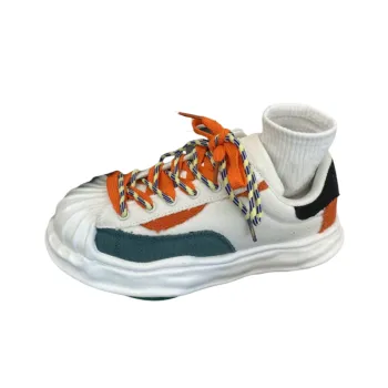 Hong Kong Style Retro Casual Color matching Sports