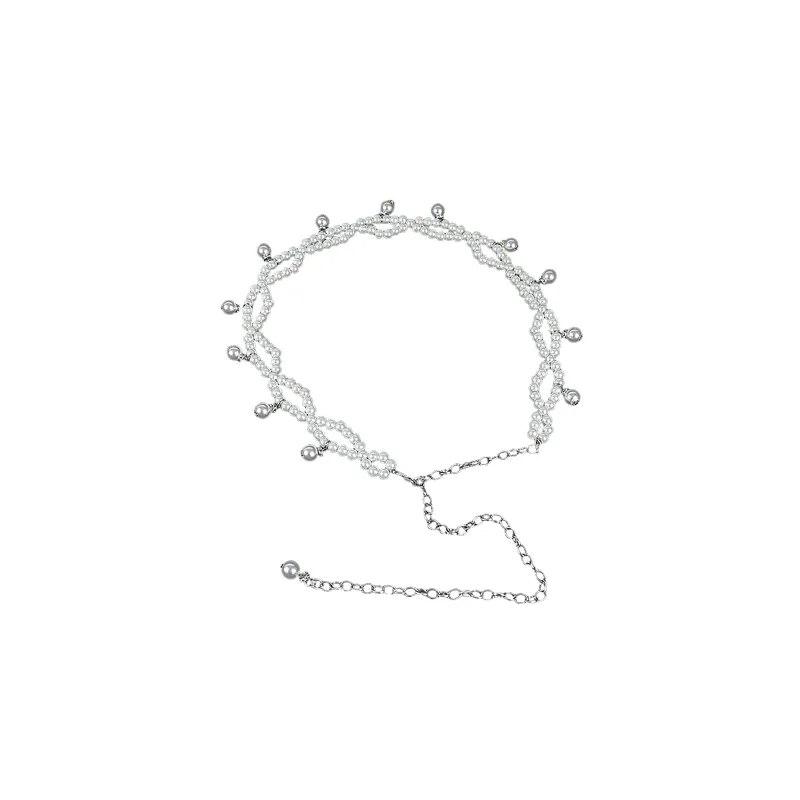 Pearls Fashionable Waist Chain-0