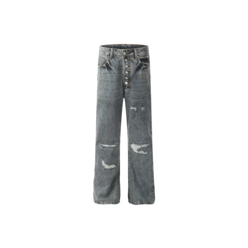 Retro Straight Leg Jeans