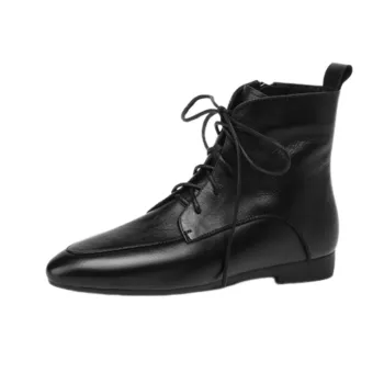 Retro Plain Ankle Boots