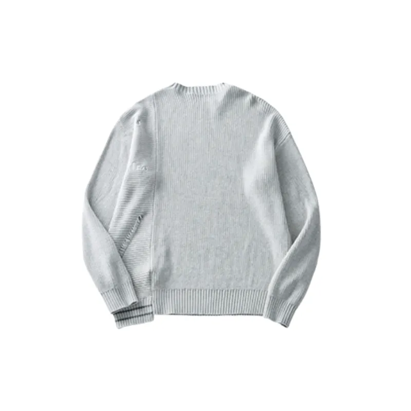 Fashionable Simple Cotton Sweater-3