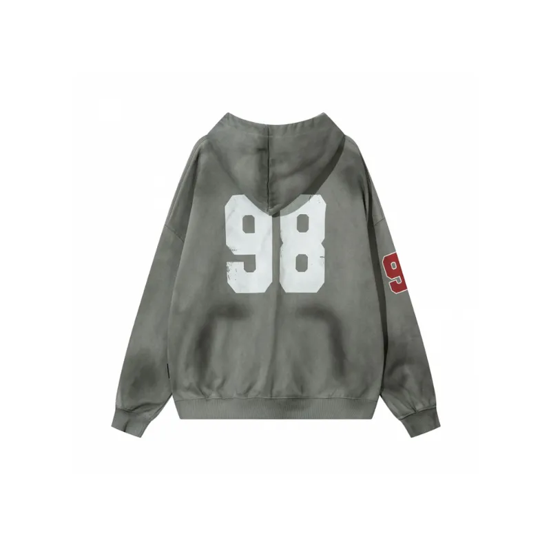 Fashionable Washed Zipper Sweatshirt-5