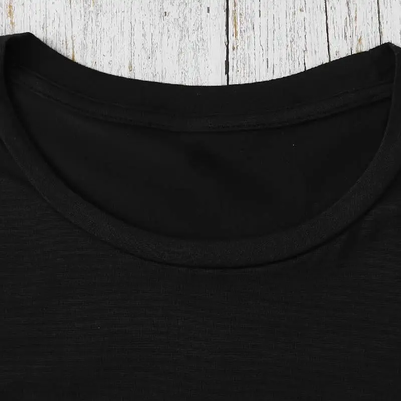 Street Casual Milk Fiber T Shirt-2