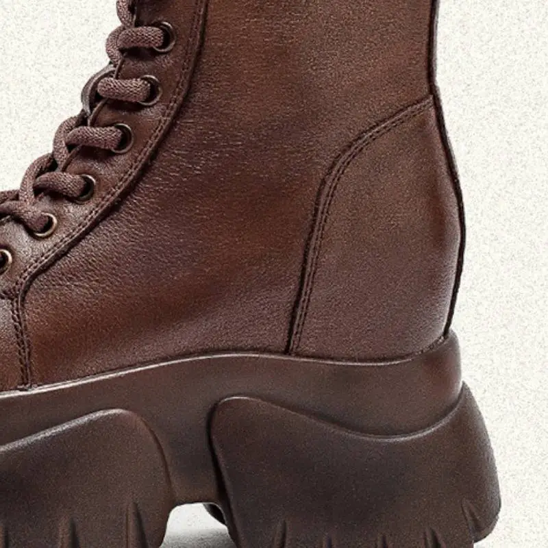 Retro Zipper Martin Boot-3