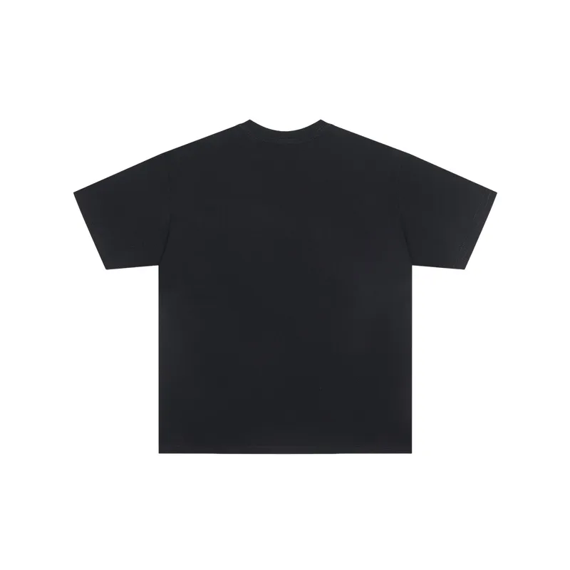 Casual Plain 100% Cotton T Shirt-7