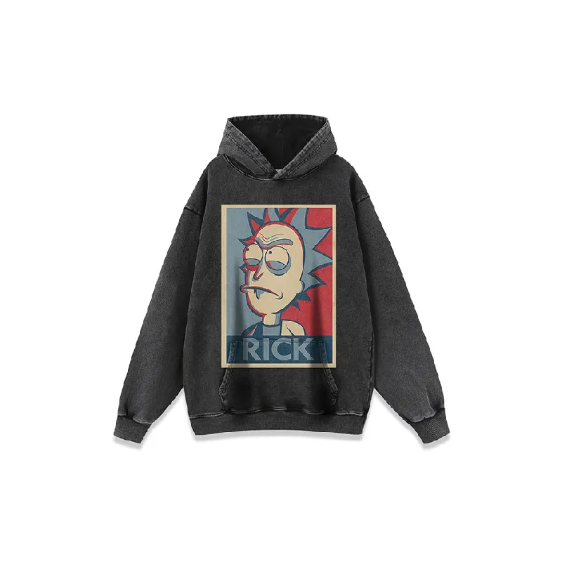 Retro Washed Loose Sweatshirt-0