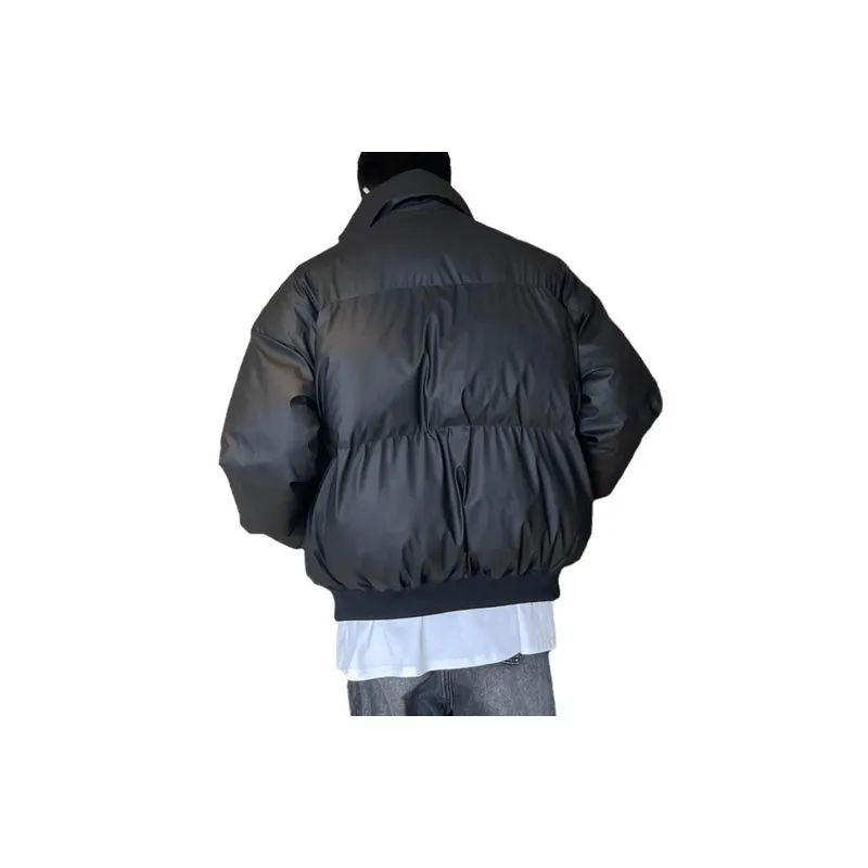 Fashionable Loose Quilted Jacket-1