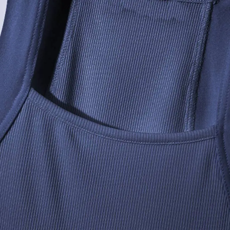 Plain Fashionable Polyester Vest-6